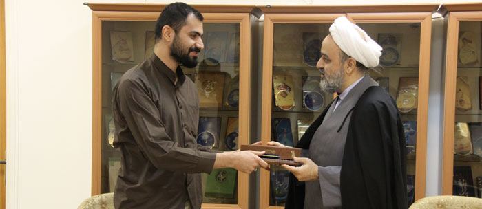 Appreciation from Noor Center Director to Engineer Hossein Sannamar